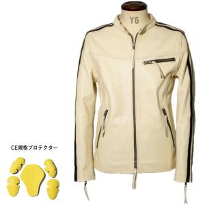 Clooney パンチング レザージャケット MJ05 牛革 本革 メンズ 革ジャン