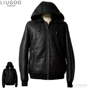 Haruf 本革 ムートンジャケット レザージャケット ライダース