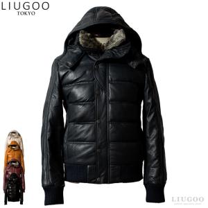 DOLCE&GABBANA ドルチェ＆ガッバーナ フーデッドラムレザー