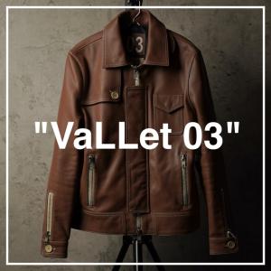 VaLLet 本革 レザーブルゾン メンズ ヴァレット VALLET03AN  レザージャケット/ライダースジャケット｜本革レザージャケットのリューグー