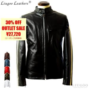 【レザー】Liugoo Leathers リューグーレザーズ【ジャケット】 楽天市場】Liugoo Leathers 本革 立襟シングルライダース
