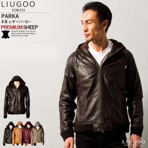 Liugoo Leathers 【20周年記念20%OFFクーポン】LIUGOO 本革 レザー