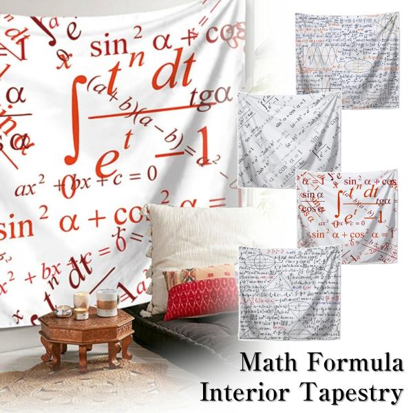 タペストリー 数式 おしゃれ 微分方程式 微分積分 ガリレオ 数学者 インテリア 雑貨 ポスター 大...