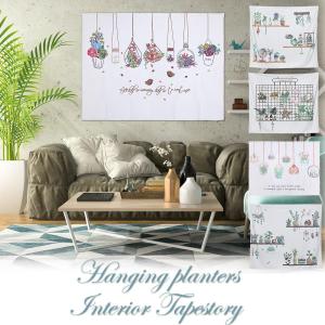タペストリー 北欧 ハンギングプランター おしゃれ