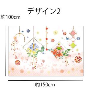 タペストリー ひな祭り 雛人形 雛祭り 壁飾り...の詳細画像4