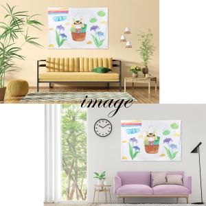 タペストリー こどもの日 五月人形 鯉のぼり ...の詳細画像3