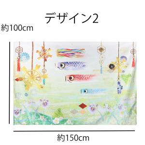 タペストリー こどもの日 五月人形 鯉のぼり ...の詳細画像4
