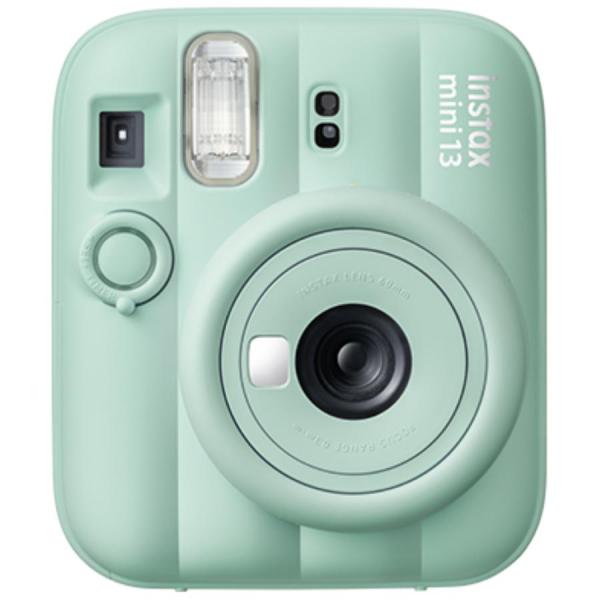 インスタントカメラ instax mini 13 チェキ[ラグーングリーン]