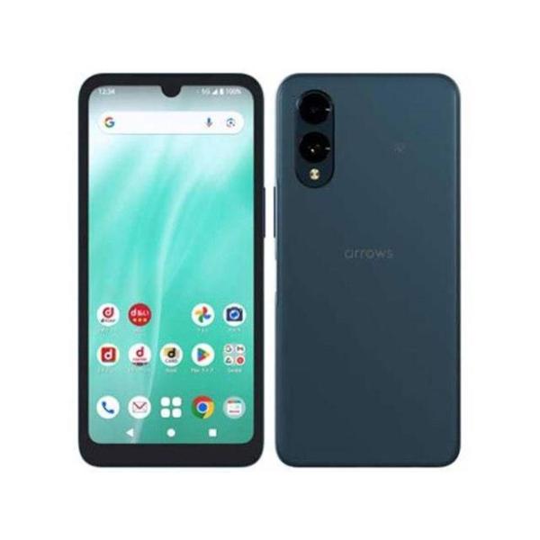 「新品-SIMロック解除済」arrows We2 FCG02 UQモバイル [ネイビーグリーン]　白...