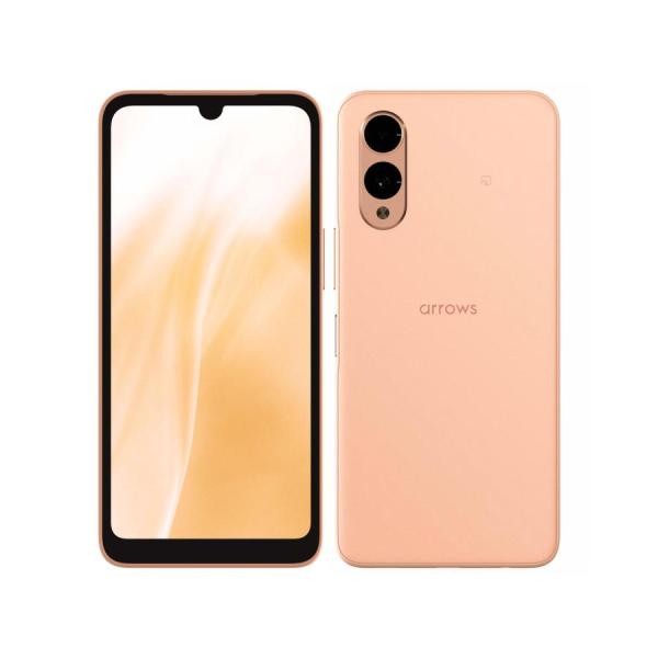 「新品-SIMロック解除済」arrows We2 FCG02 UQモバイル [ライトオレンジ]　白ロ...