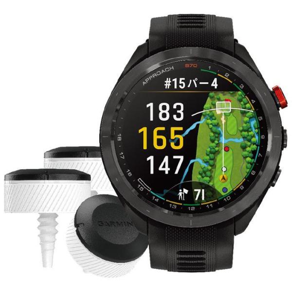 GARMIN Approach S70 アプローチ エス70 47mm CT10バンドル ブラック ...
