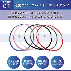 磁気ネックレス メンズ 女性 チタンネックレス...の詳細画像3