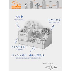 コスメ収納 メイクボックス コスメボックス 大...の詳細画像1