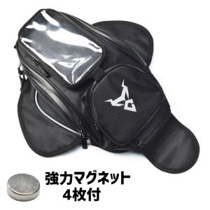 MOTOCENTRIC バイク タンクバッグ ツーリング バッグ スマホ
