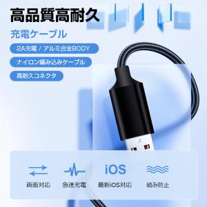 10%OFF 3本セット iPhone 充電ケ...の詳細画像2