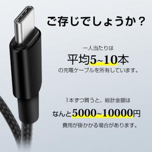 10%OFF 5本セット iPhone ケーブ...の詳細画像1