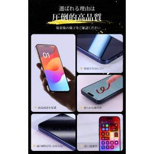 2枚セット iPhone ガラスフィルム iP...の詳細画像2