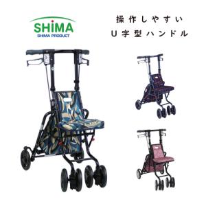 シルバーカー マキテック オアシス U字型ハンドル HM-355KC マキテック シルバーカー 個人宅配送無料 おしゃれ 手押し車 黒