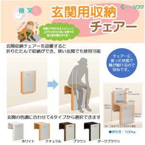 玄関用収納チェアー 玄関いす 玄関椅子 収納 ...の詳細画像1