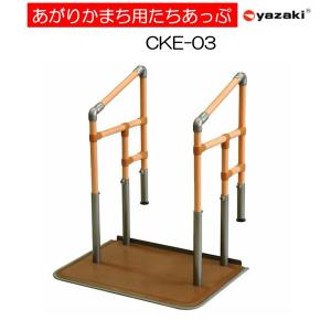 手すり 片手 住宅改修 室内用 玄関用 あがりかまち用たちあっぷ CKE-04