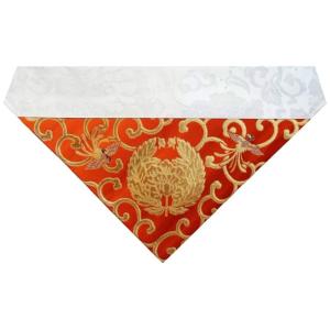 中口火立(獅子付) 寺院仏具］ 中口火立(獅子付) 色付 1尺5寸 1対 【ローソク立