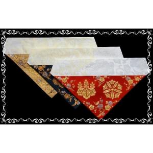 三角打敷織込　両山紋　５０代（京サイズ） 曹洞宗 【３色から選べます】［仏具］