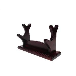 寺院仏具］ 中口火立(獅子付) 上磨 1尺3寸 【ローソク立】 : 仏壇