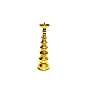 中口火立(獅子付) 寺院仏具］ 中口火立(獅子付) 色付 1尺8寸 1対 【ローソク立