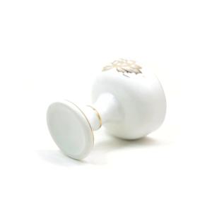 仏飯器 白上金 蓮柄 小[仏具]の詳細画像3