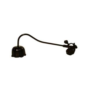 寺院仏具］ 中口火立(獅子付) 上磨 1尺3寸 【ローソク立】 : 仏壇