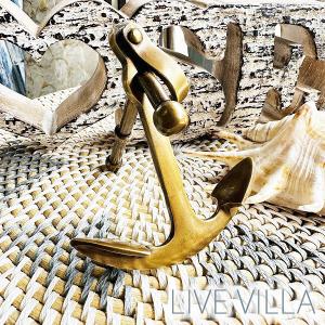 船 舵 インテリア 舵輪 錨 置物 海 海賊 オブジェ アンティーク