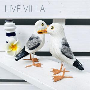 ♪未使用 海とヨットとカモメちゃんの置き物♪ ♪未使用 海とヨットとカモメちゃんの置き物