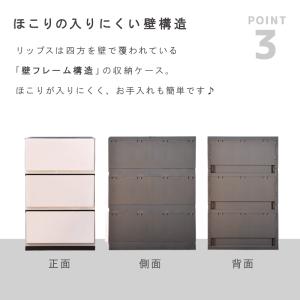衣装ケース 収納ケース プラスチック 引き出し...の詳細画像4