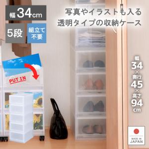 伸和（SHINWA） 2個セット 衣装ケース 収納ケース プラスチック