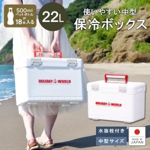 クーラーボックス 小型 保冷力 釣り 部活 おしゃれ ホリデーワールドLC22L