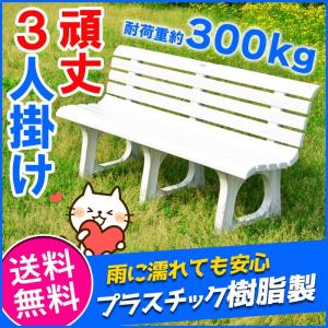 ガーデンベンチ プラスチック製 庭 テラス スポーツ場 設備 頑丈 バス停 イベント用 3人用 3人掛け 雨に強い 屋外用 ホリデーランドLベンチ