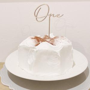 ケーキトッパー 1歳 一歳 One Two T...の詳細画像2