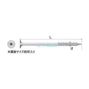 垂木用ビス タルキックII TK6×200mm 600本 垂木留め