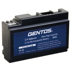 GENTOS(ジェントス) GH-003RG/GH-100RG用充電池 GA-03 リチウム電池｜living-hard-y