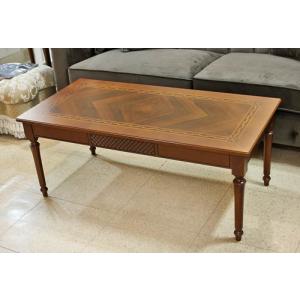 イタリア リビングテーブル 100cm センターテーブル 象嵌 ローテーブル