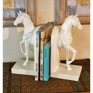 輸入雑貨 馬 置物 オブジェ 馬頭 ブロンズ風 シャビーシック