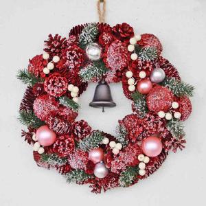 クリスマス 輸入雑貨 レディパイン コーンリース コベントガーデン Covent Garden Christmas ナチュラル ハンドメイド 壁飾り PS-17