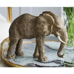 輸入雑貨 置物 象 エレファント 彫刻風 オブジェ ヨーロピアン アンティーク風 シャビーシック 8...