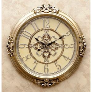 美品 巨大 アンティーク ゴールド振り子置時計 インテリア 日進時計