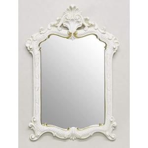 ロココ調 ミラー 鏡 Sサイズ 壁掛け 直輸入 姫家具 ロココ