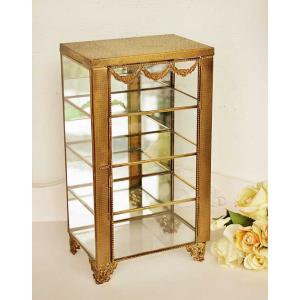 輸入雑貨 ショーケース アクセサリーキャビネット ジュエリーケース