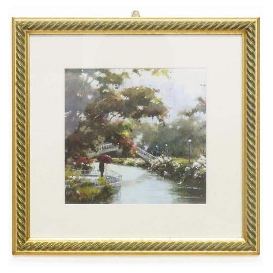 【謝恩セール特価】イタリア製 輸入雑貨 額絵 風景柄 アートフレーム 正方形 クラシック アンティー...