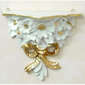 壁掛け コンソール 大 送料無料 イタリア製 インテリア ホワイト