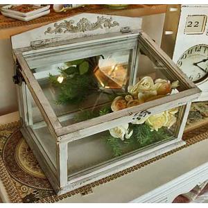 ショーケース キャビネット 飾り棚 アンティーク 84305CT-SV ショーケース アクセサリーキャビネット 飾り棚 クラシック 84305CT-GD