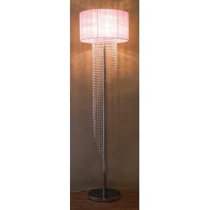 輸入家具 フロアスタンド フロアライト ランプ 真鍮トレー付き モダン